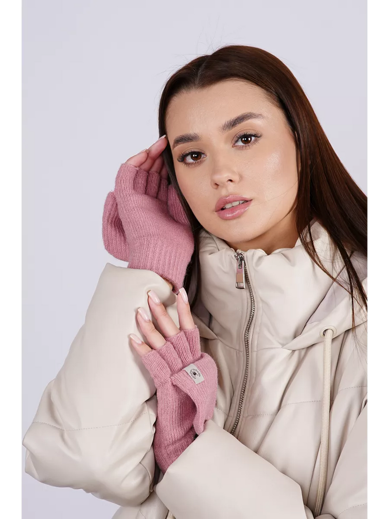 Mitaines Rose Fluo