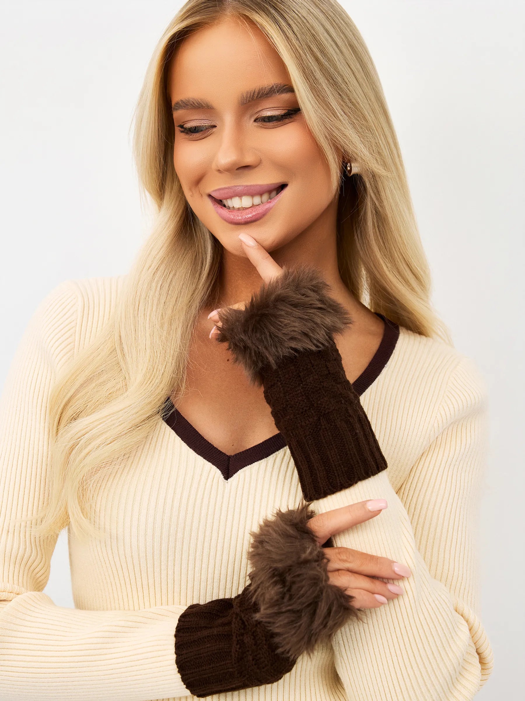 Mitaine Femme Luxe