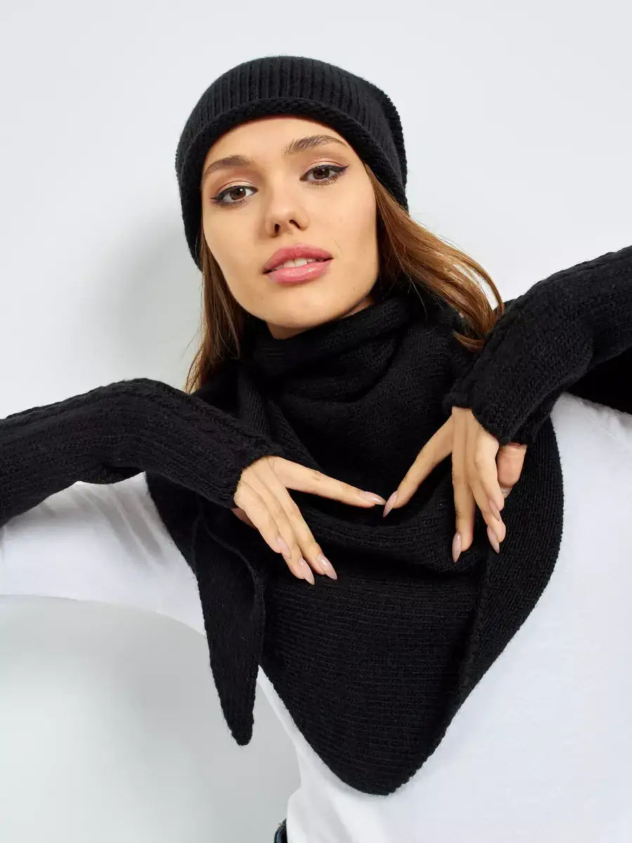 Mitaine Avant Bras Noir / Taille Universelle