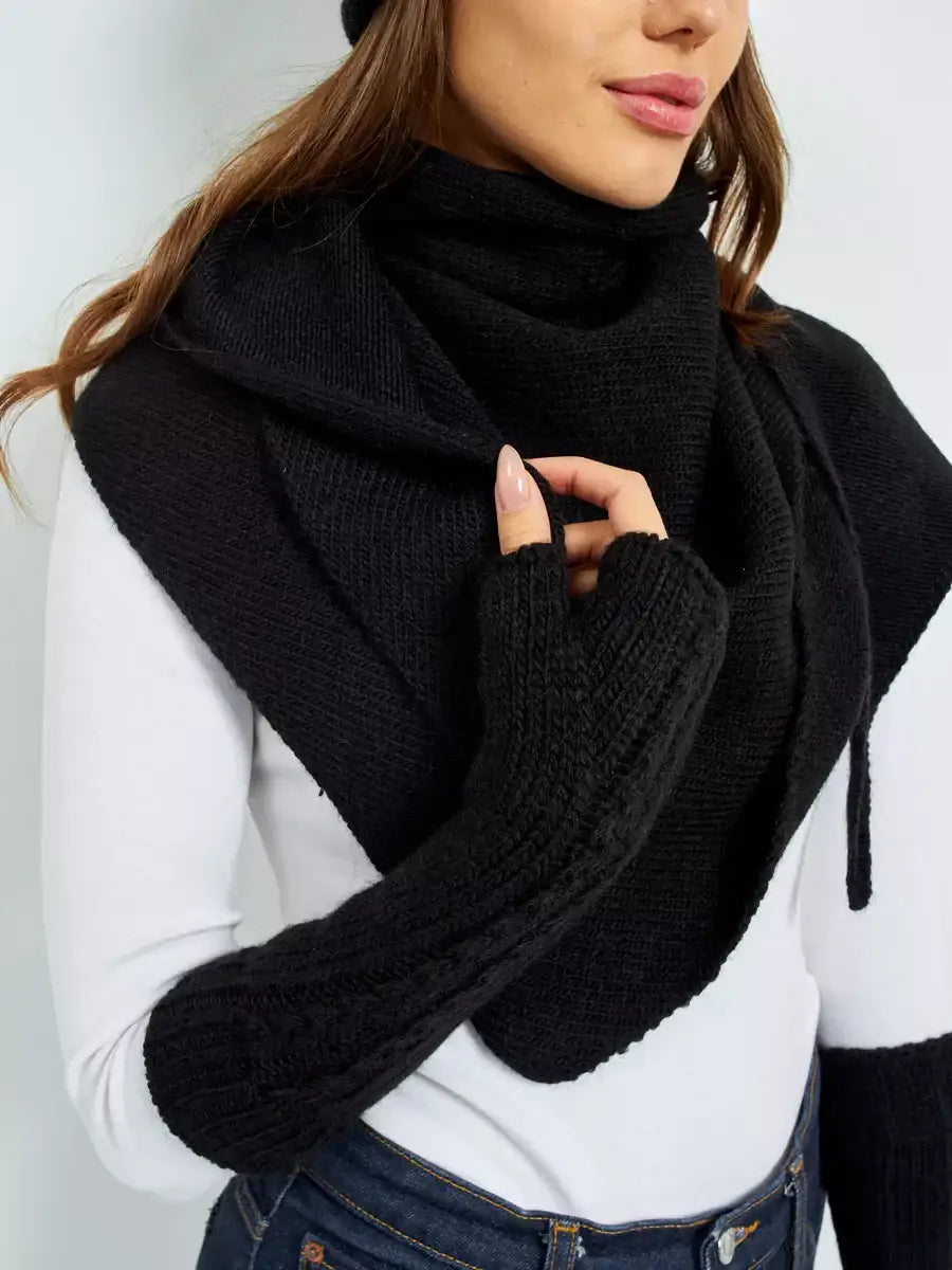 Mitaine Avant Bras Noir / Taille Universelle