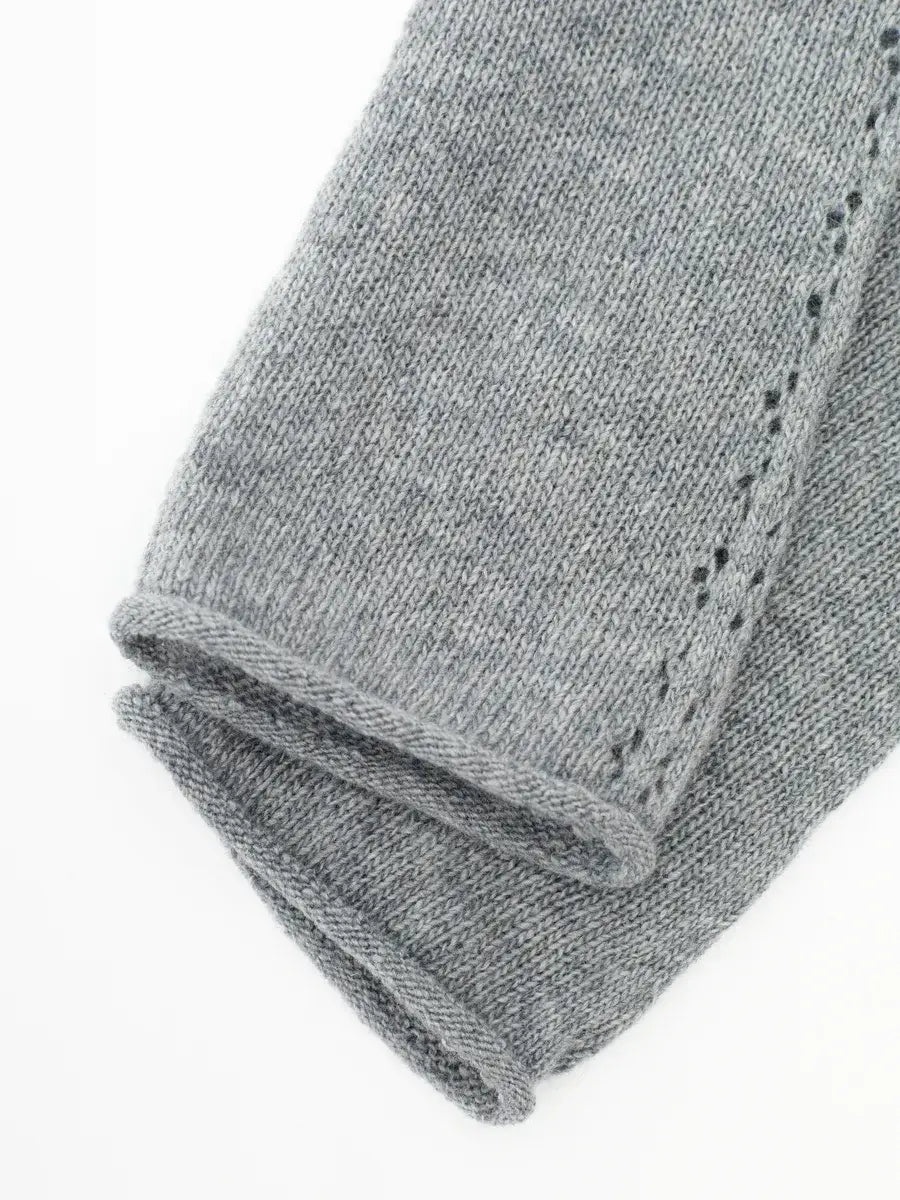 Mitaine Cachemire Grises gris / Taille Universelle
