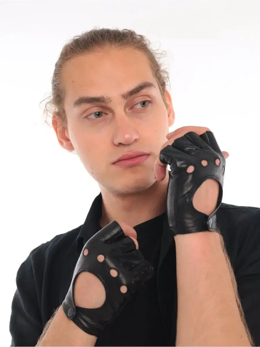 Mitaine Cuir Homme
