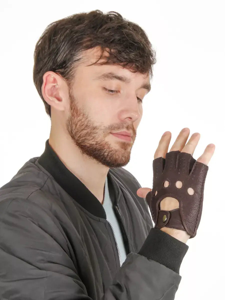 Mitaine Cuir Homme