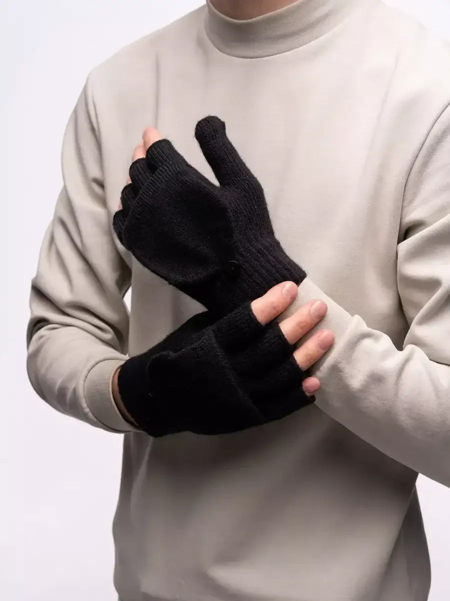 Mitaine D’hiver Homme Noir / Taille Universelle
