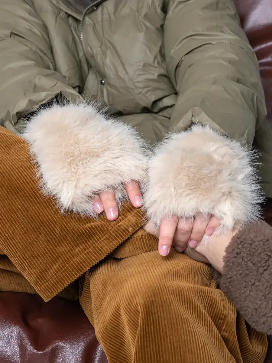 Mitaine Fausse Fourrure