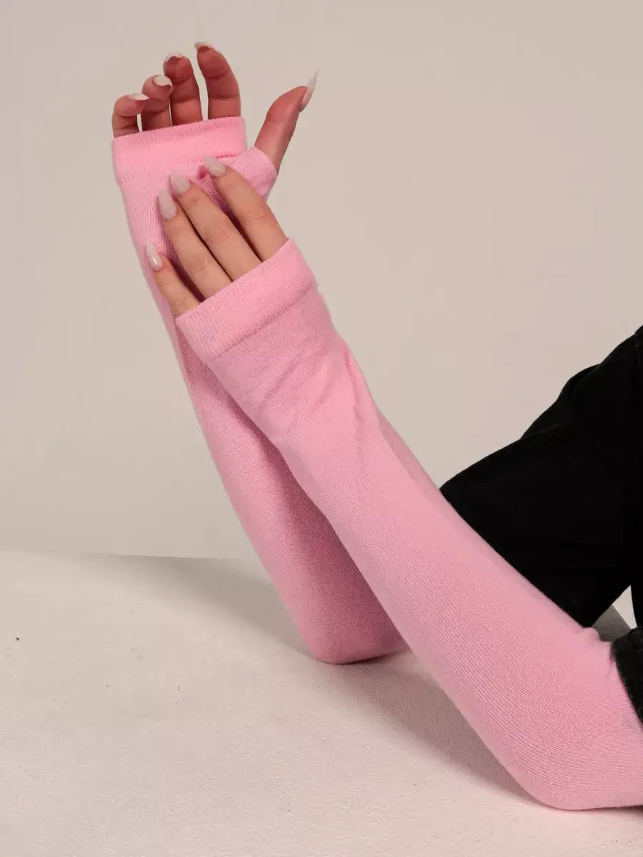 Mitaine Femme Rose Rose