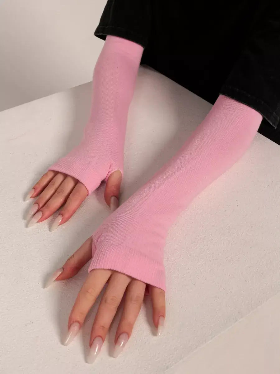 Mitaine Femme Rose Rose