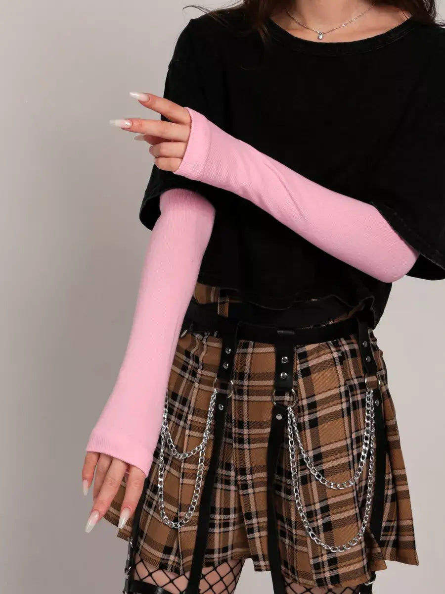 Mitaine Femme Rose Rose