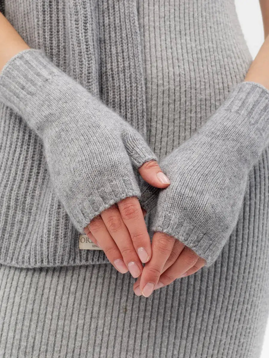 Mitaine Grise Gris clair / Taille Universelle