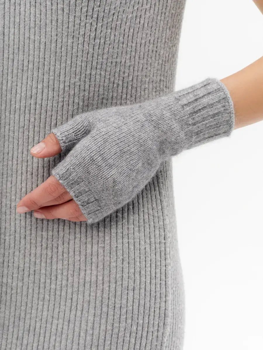 Mitaine Grise Gris clair / Taille Universelle