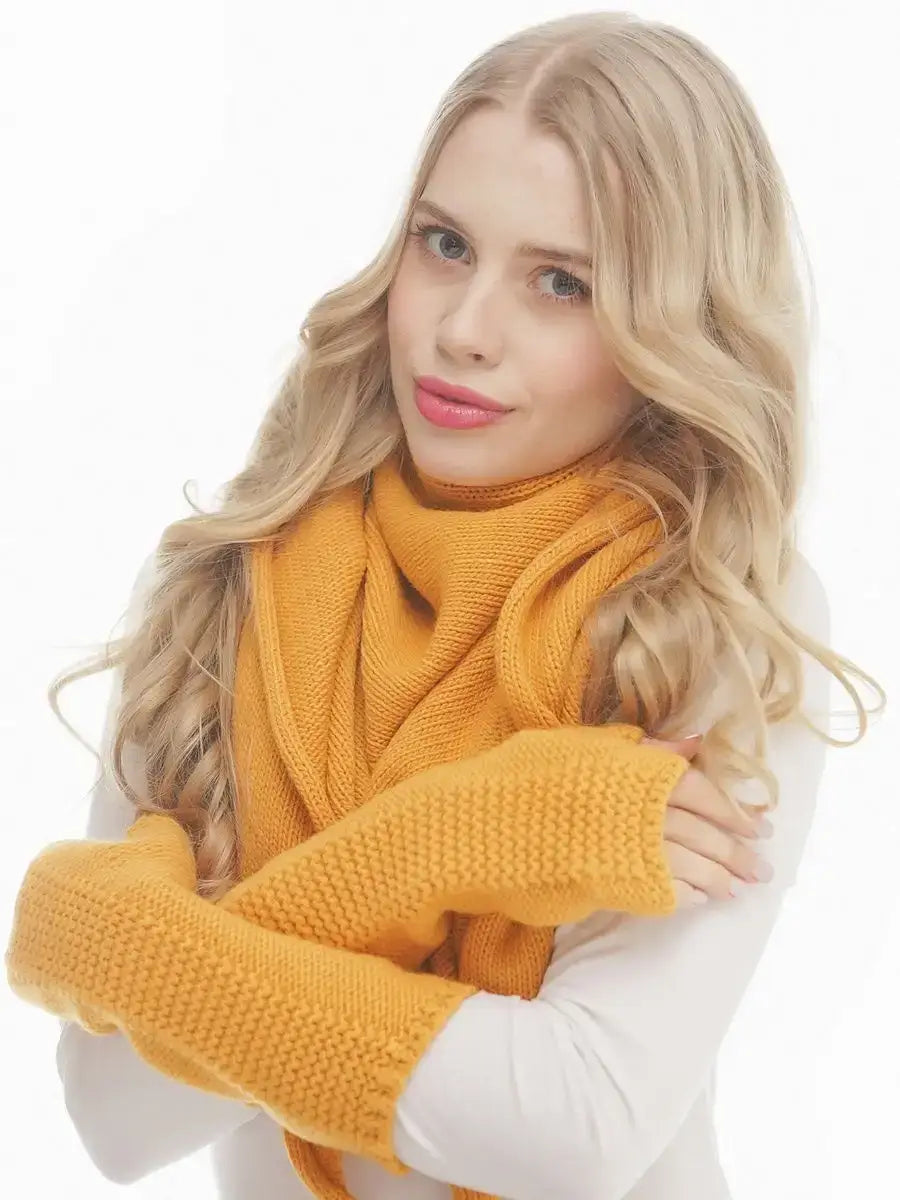 Mitaine Jaune jaune / Taille Universelle
