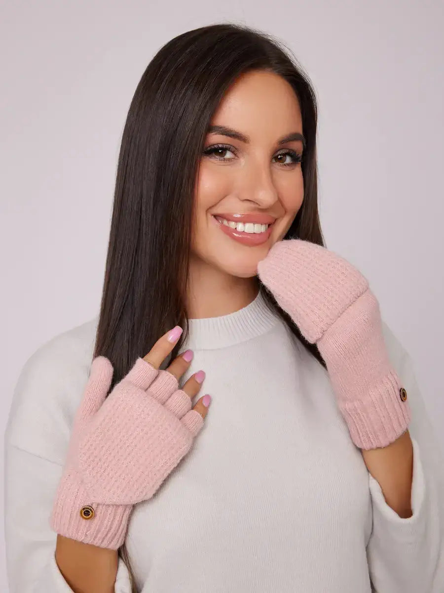 Mitaine Moufle Femme Rose / Taille Universelle Gants Mitaines & Moufles Femme