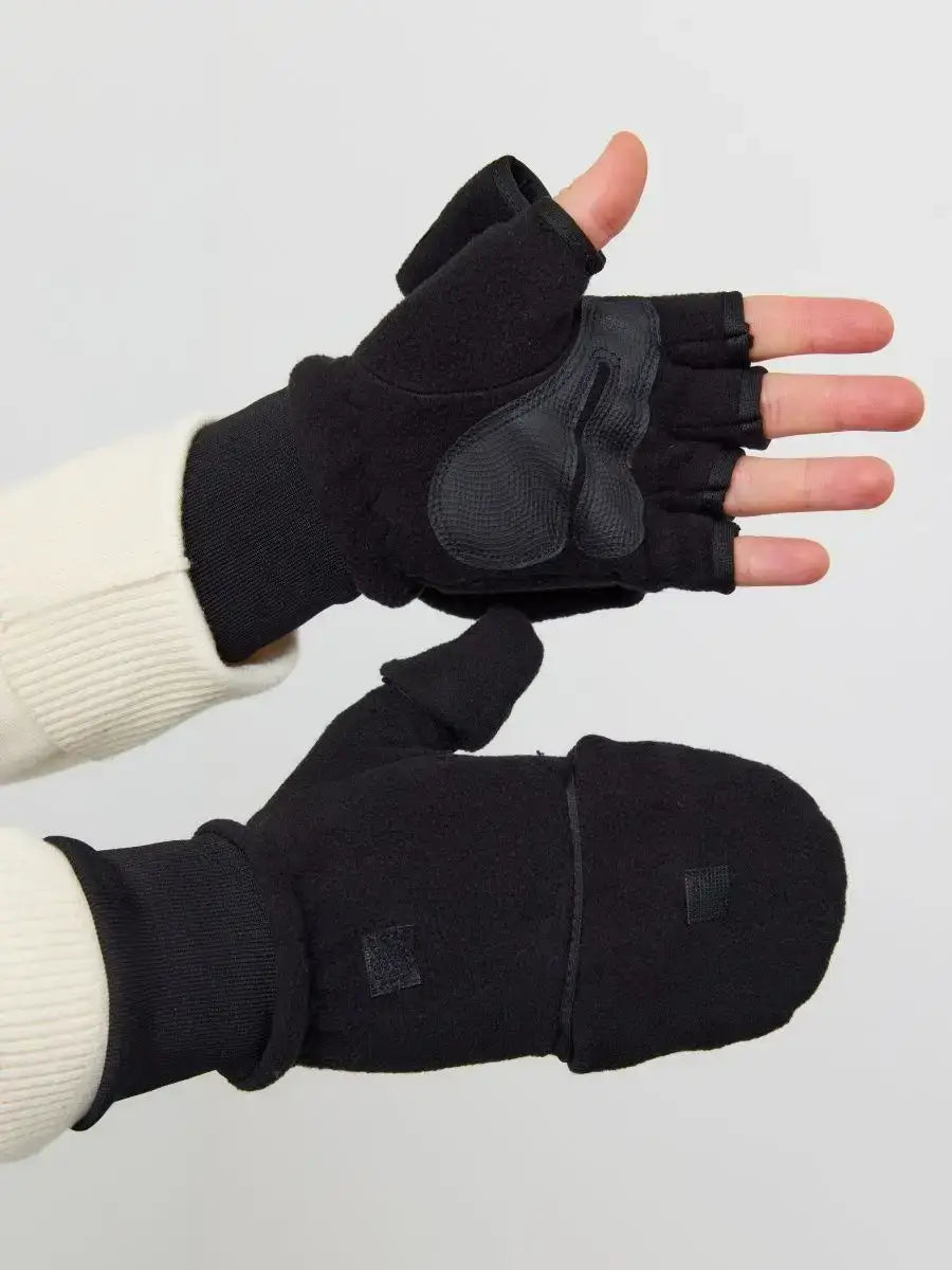 Mitaine Polaire Homme Noir Gants Mitaines & Moufles Femme