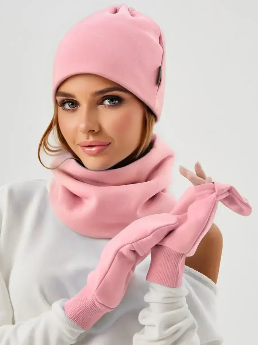 Mitaine Polaire Rose / Taille Universelle Gants Mitaines & Moufles Femme