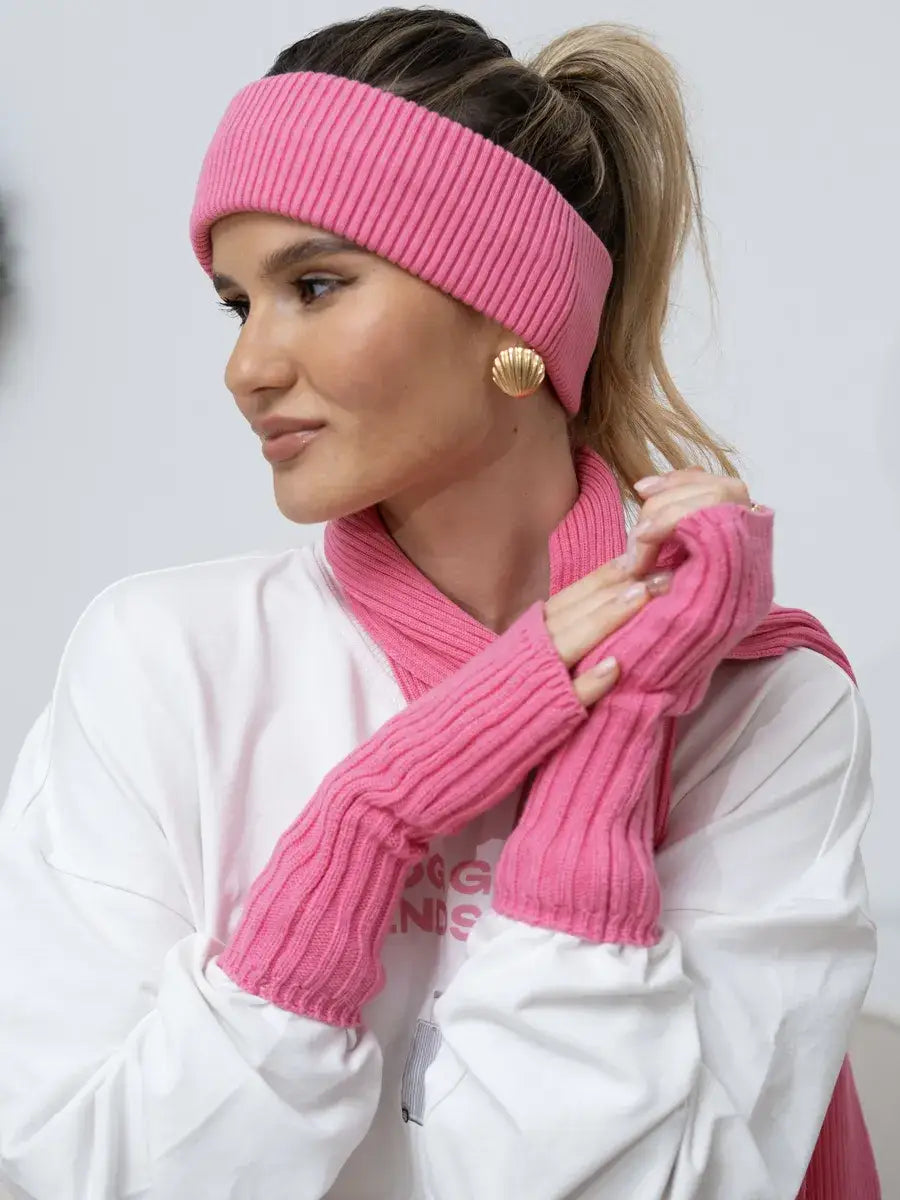 Mitaine Rose Fuchsia rose fuschia / Taille Universelle