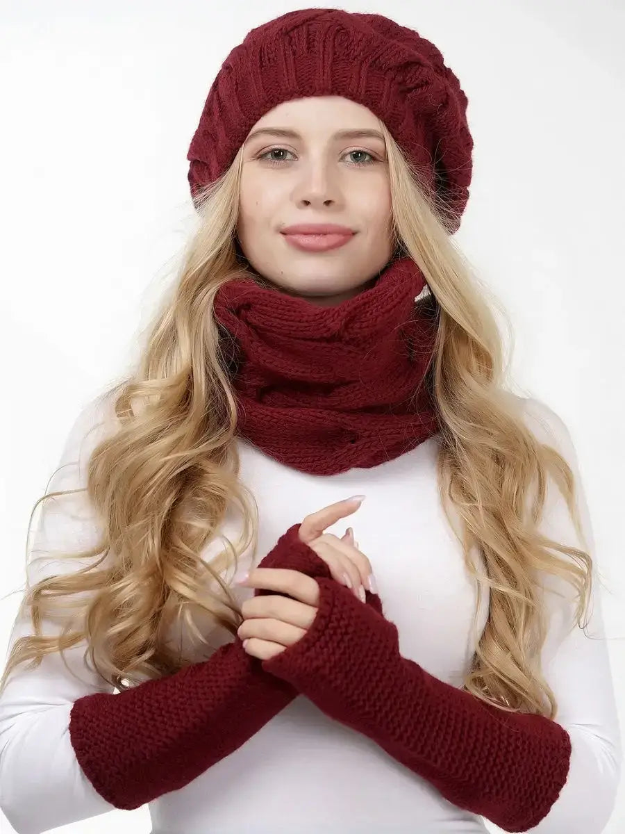 Mitaine Rouge Rouge