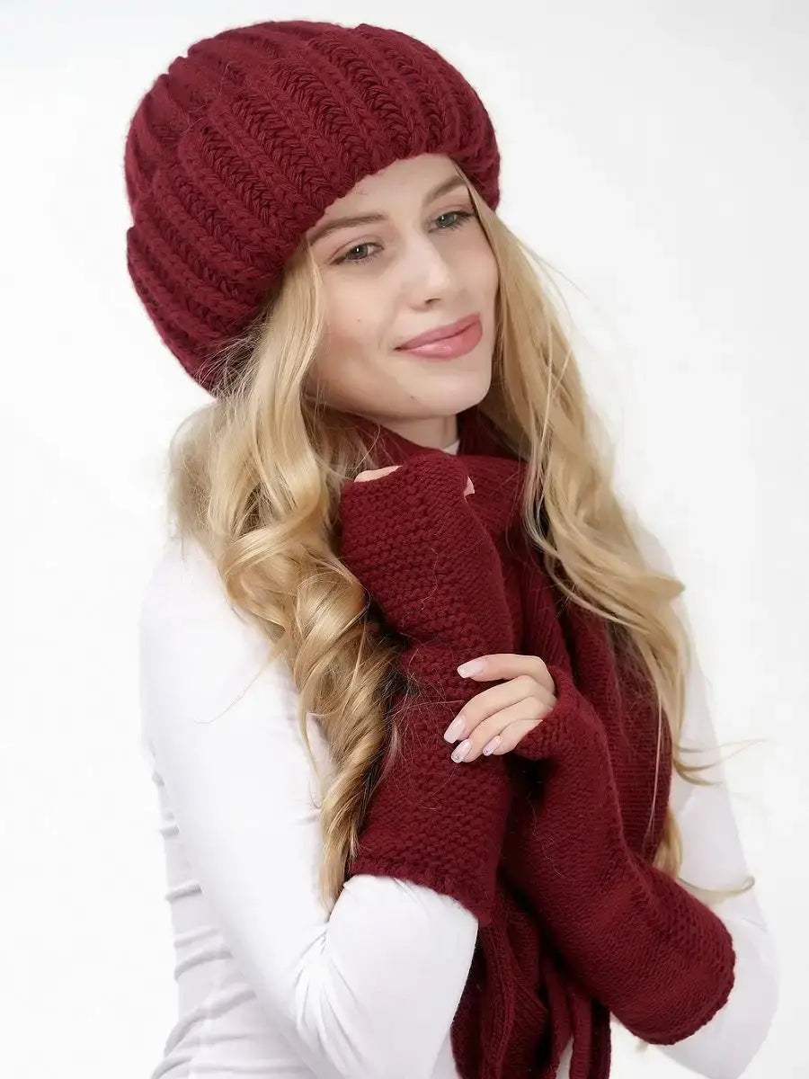 Mitaine Rouge Rouge