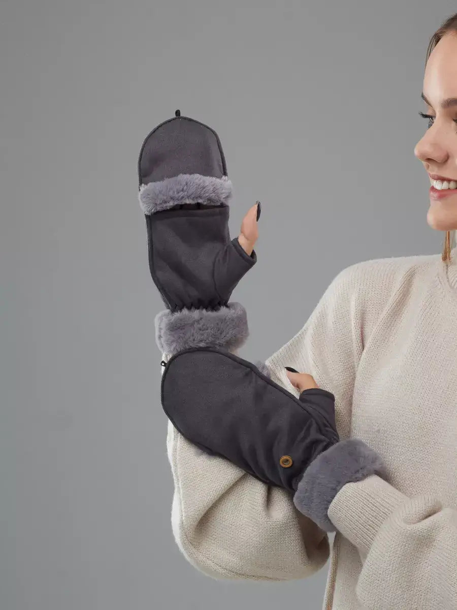 Mitaine Thermique Gris