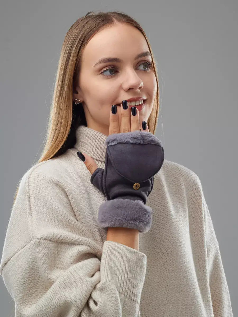 Mitaine Thermique Gris