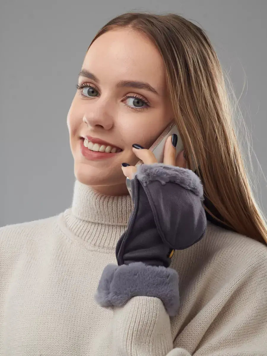 Mitaine Thermique Gris