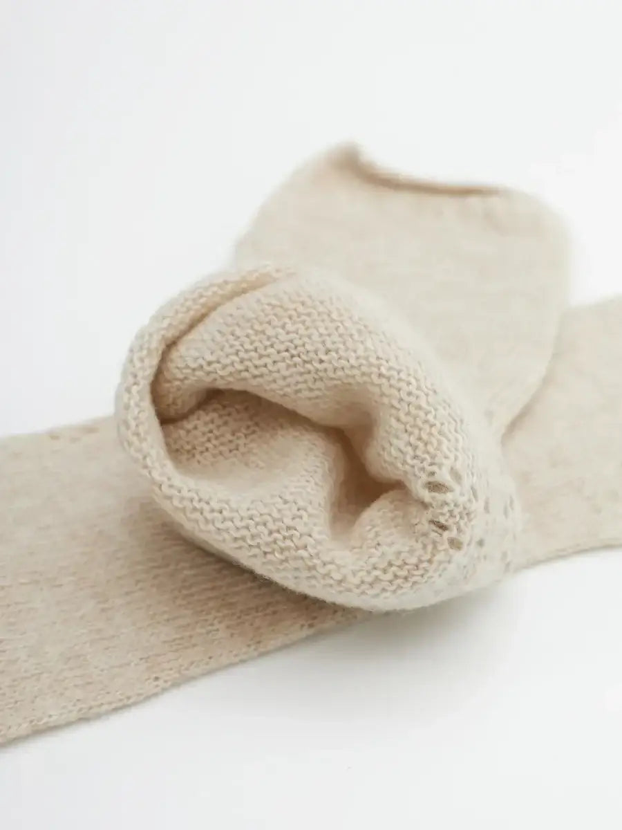 Mitaines Cachemire Beige beige / Taille universelle