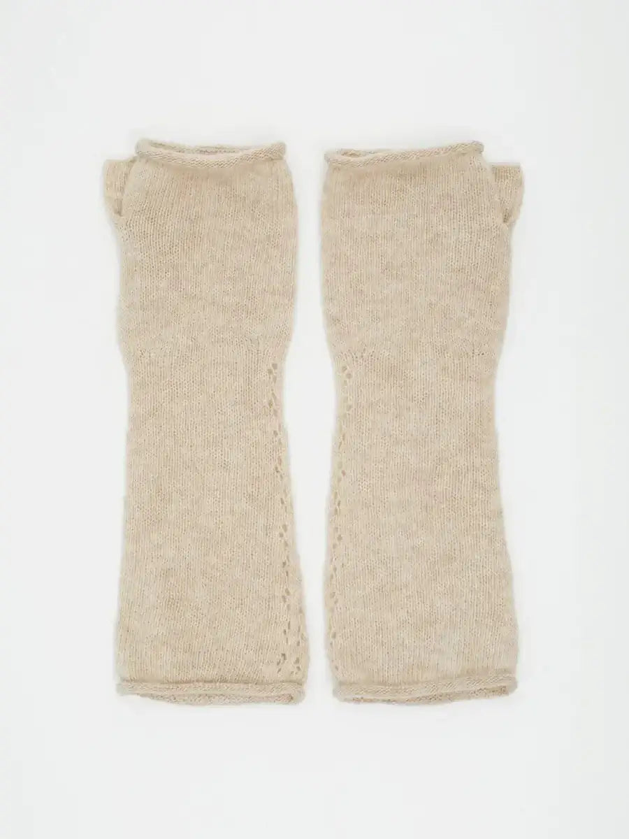 Mitaines Cachemire Beige beige / Taille universelle