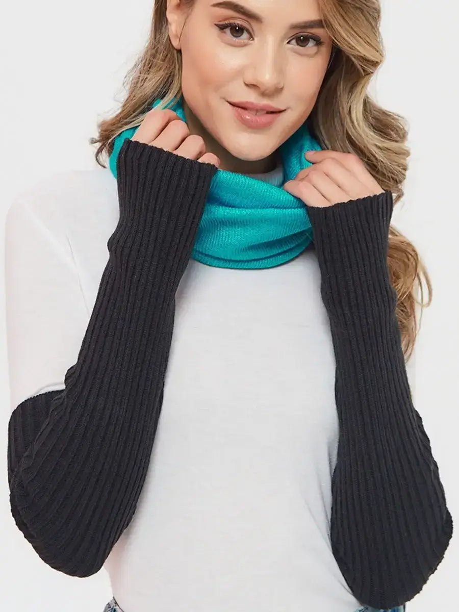 Mitaines Longues Noir / Taille Universelle