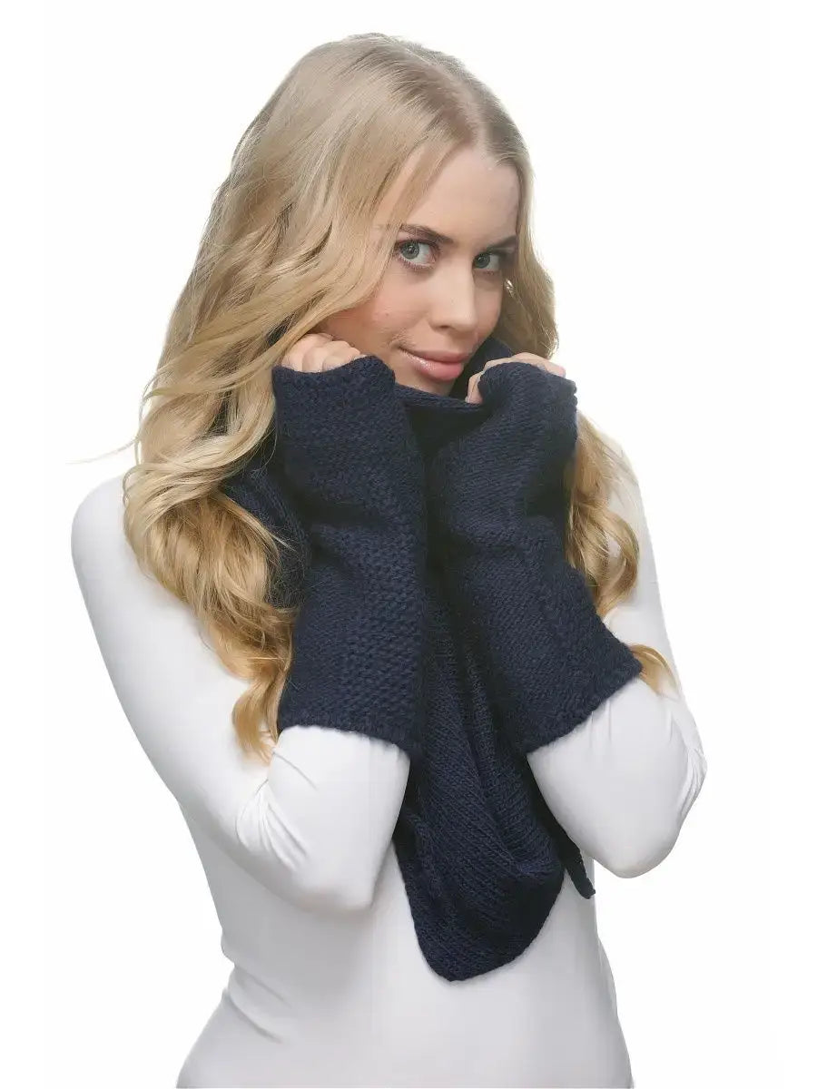 Mitaines Paris Bleu Marine / Taille Universelle