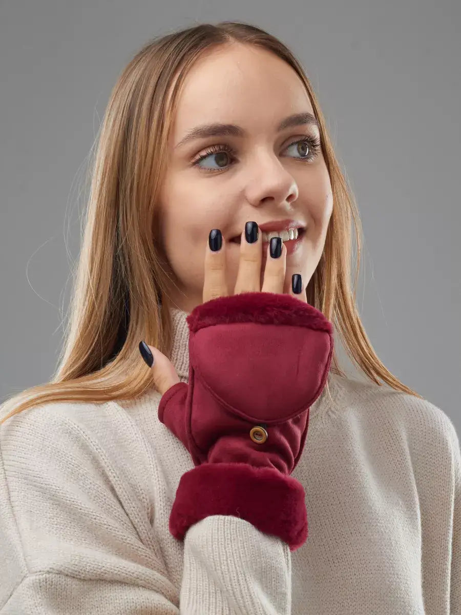 Moufles Convertibles Gants Mitaines & Moufles Femme